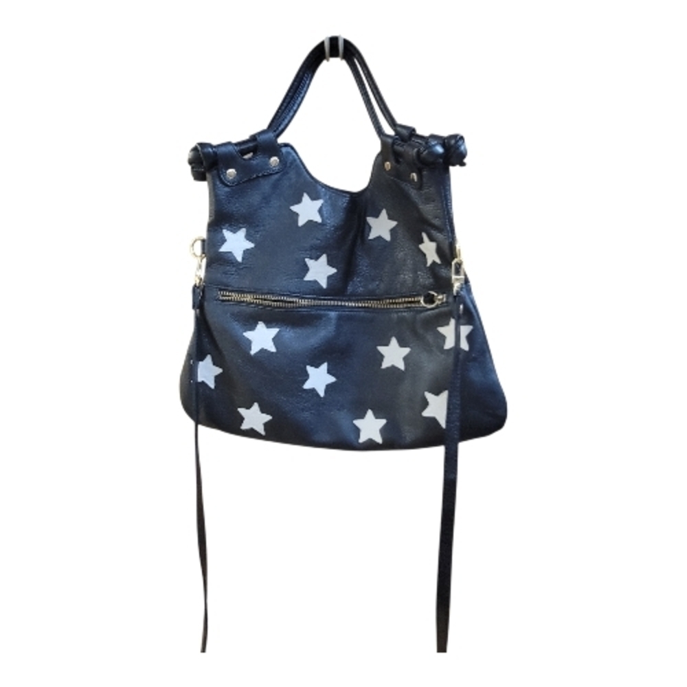 Pietro Alessandro Black & White Star Crossbody Bag - Picture 3 of 9